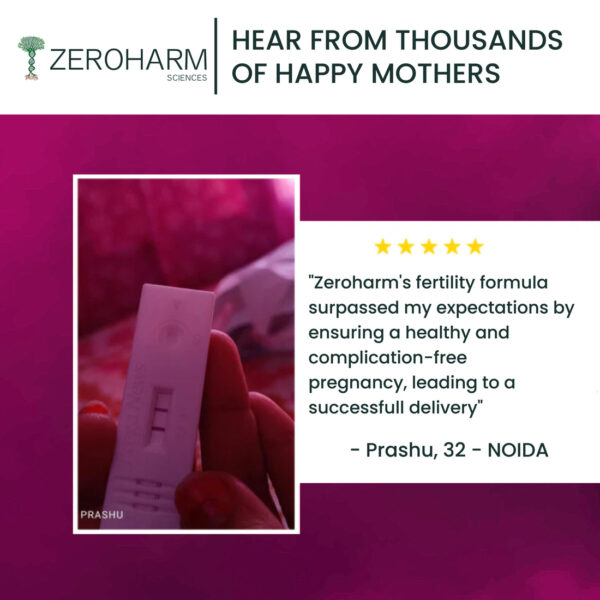 Ayurvedic Zeroharm Narie Fertility Formula Tablets to Conceive Naturally