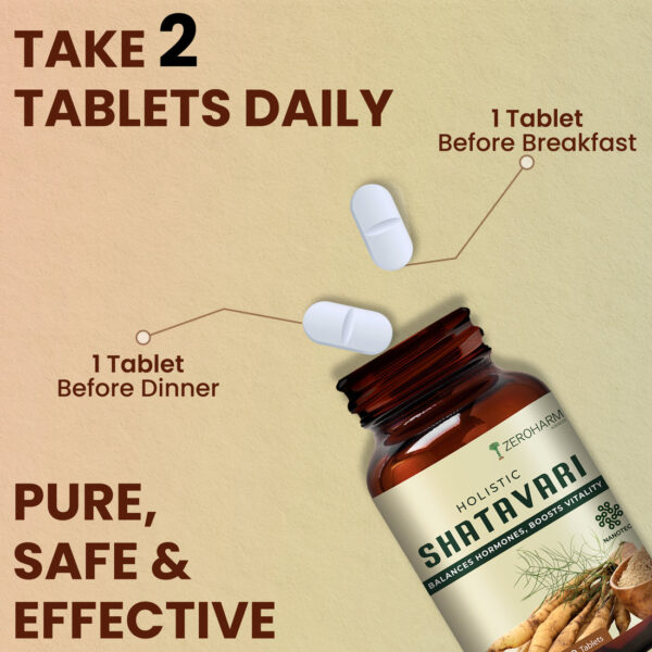 Holistic Shatavari tablets