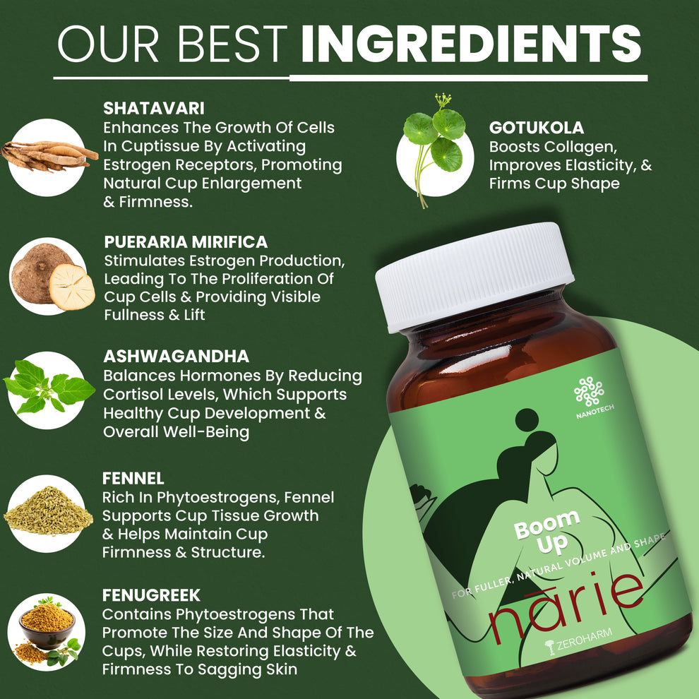Narie BoomUp Ayurvedic Breast Increase Capsules