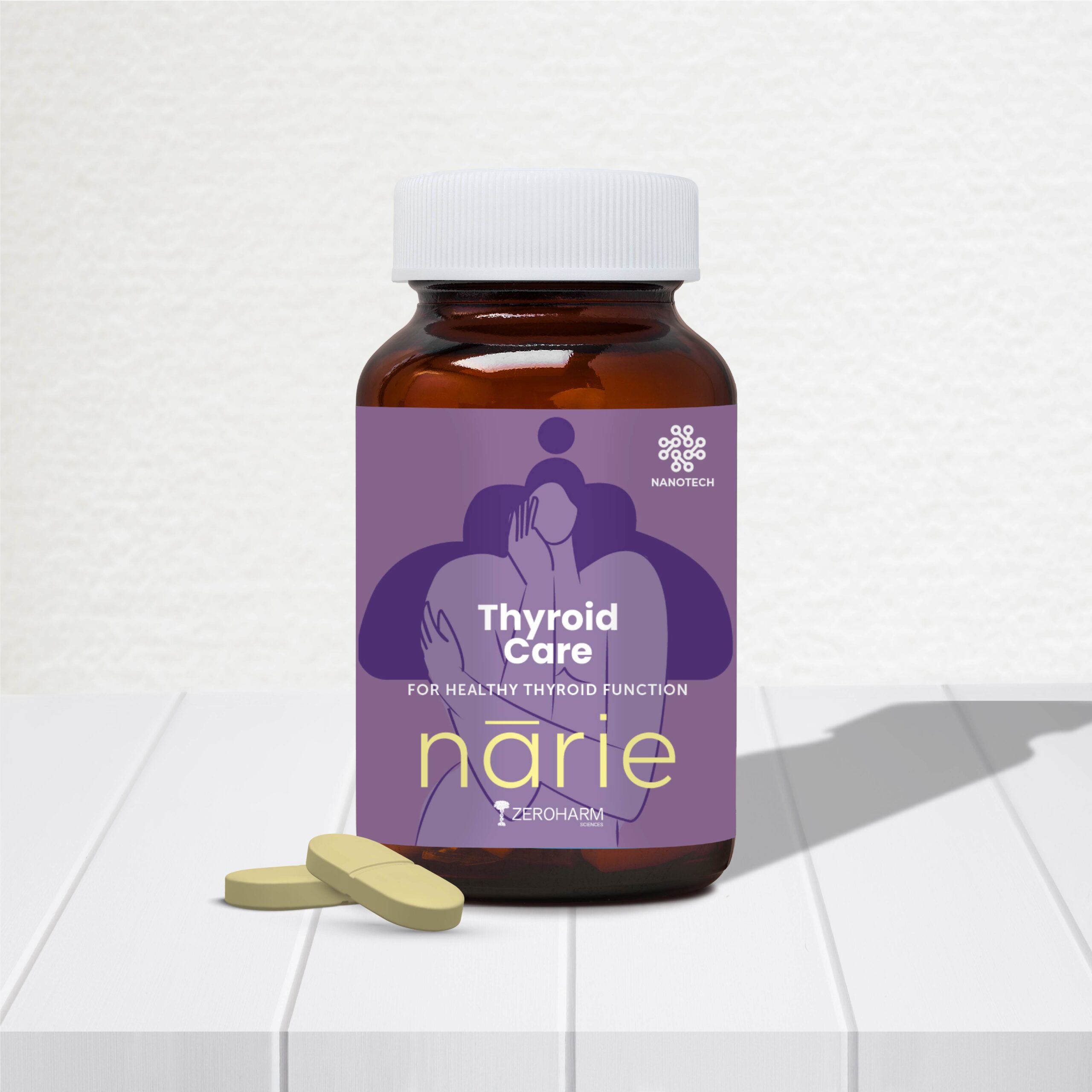 Narie Thyroid Care Tablets - 60 Tablets