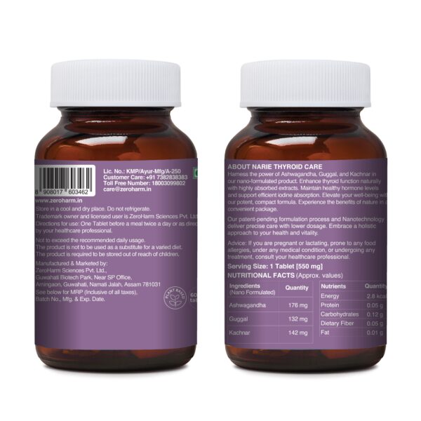 Narie Thyroid Care Tablets – 60 Tablets